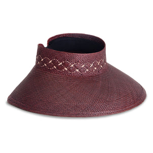 Freya Hibiscus Visor Wine