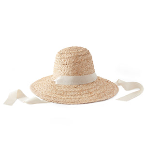 Freya Raffia Beach Hat Natural
