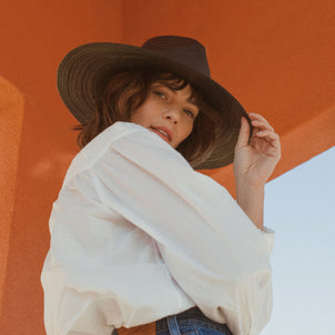 Freya Redwood Hat Black