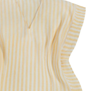 Holbox Linen Caftan Yellow (Holbox)|customizer