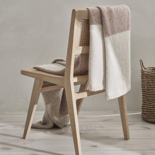 Color Block Alpaca Throw default