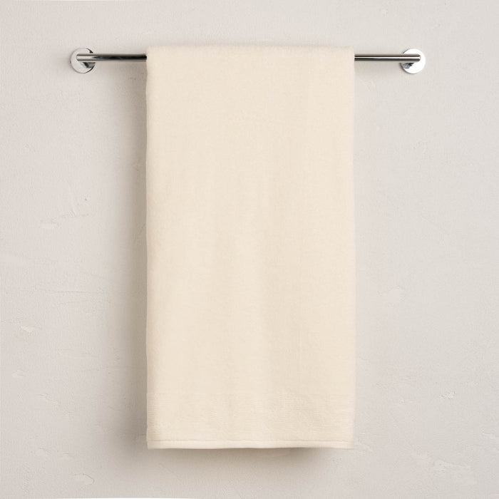 Kassatex Kyoto Bath Sheet (Ivory Tusk)