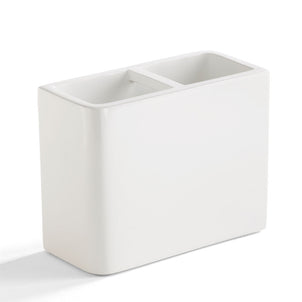 Lacca White Accessories White|Toothbrush Holder