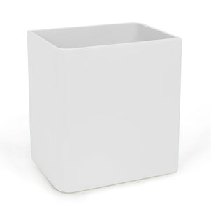 Lacca White Accessories White|Waste Basket