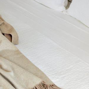 Lafayette Coverlet White