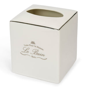 Le Bain Bath Accessories White|Tissue Holder