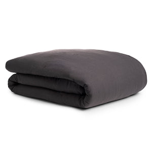 Linen - Bamboo Duvet Coal|King