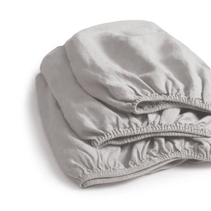 Linen - Bamboo Fitted Sheet Sand (Linen)