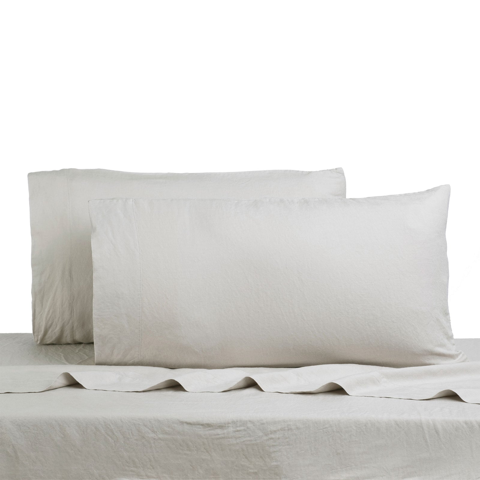 Linen Bamboo Pillowcase Set of 2 Kassatex