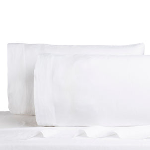 Linen - Bamboo Pillowcase Set of 2 White