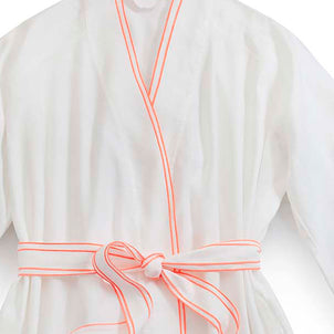 The Linen Duster White / Neon Pink|customizer