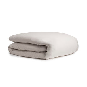 Lorimer Washed Percale Duvet Oatmeal