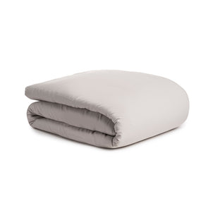 Lorimer Washed Percale Duvet Dolphin Grey
