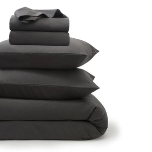 Lorimer Washed Percale Bedding Bundle Coal|King