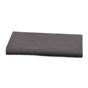 Lorimer Washed Percale Fitted Sheet Coal
