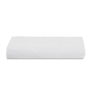 Lorimer Washed Percale Fitted Sheet White
