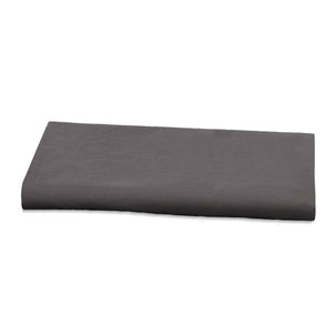 Lorimer Washed Percale Flat Sheet Coal