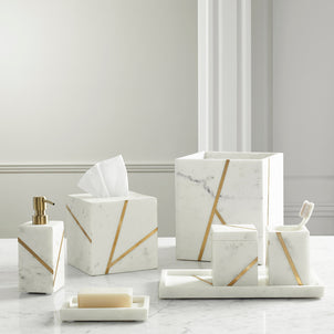 Marble Brass Bath Accessories default