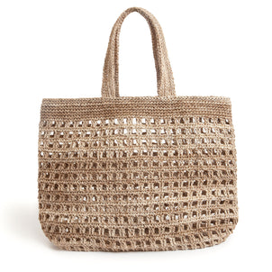 Farmer's Market Tote Bianco|Jumbo