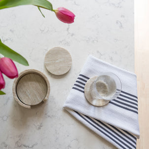 Newbury Kitchen Towels - Set of 3 Dark Grey (kitchen towels)