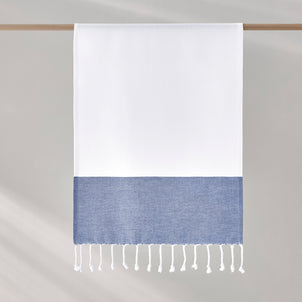 Peshtemal Turkish Hand Towels Blue (Peshtemal)