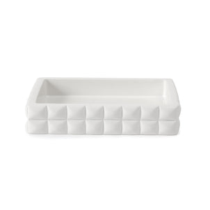 Piazza Bath Accessories White|Soap Dish