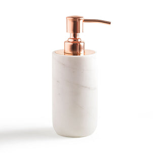 Pietra Bath Accessories White|Lotion Dispenser