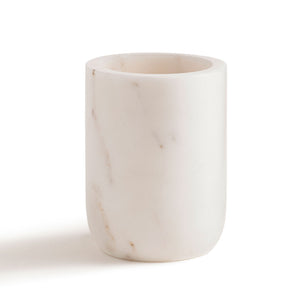 Pietra Bath Accessories White|Tumbler
