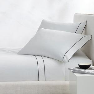 Salerno Percale Bedding Bundle Grey|King