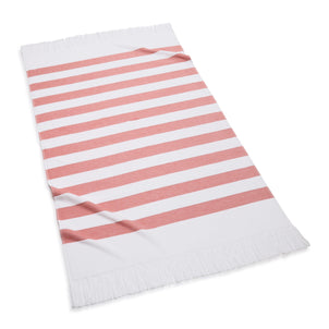 Sardinia Beach Towel Coral|customizer