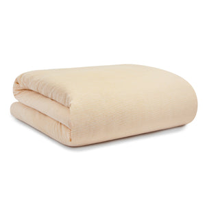 Seersucker Stripe Duvet Yellow (Seersucker)