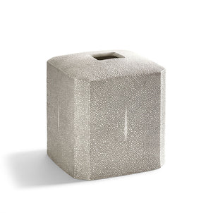 Shagreen Bath Accessories Grey|Tissue Holder