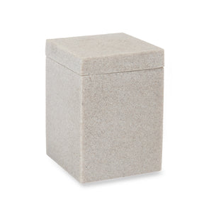 Slate Bath Accessories Ivory (Culver)|Cotton Jar