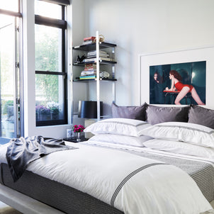 Strada Embroidered Percale Duvet default