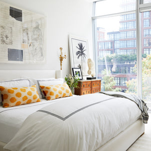 Strada Embroidered Percale Duvet default