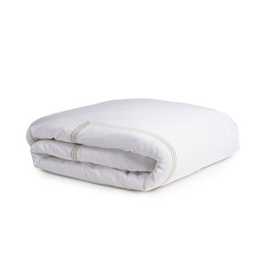 Strada Embroidered Percale Duvet Mink (Strada)