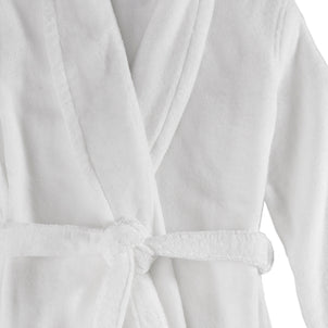 Turkish Velour Robe White|customizer