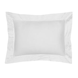 Vicenza Sateen Italian Shams White|1 Boudoir Sham