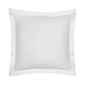Vicenza Sateen Italian Shams White|1 Euro Sham