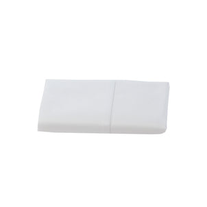 Vicenza Sateen Italian Flat Sheet White